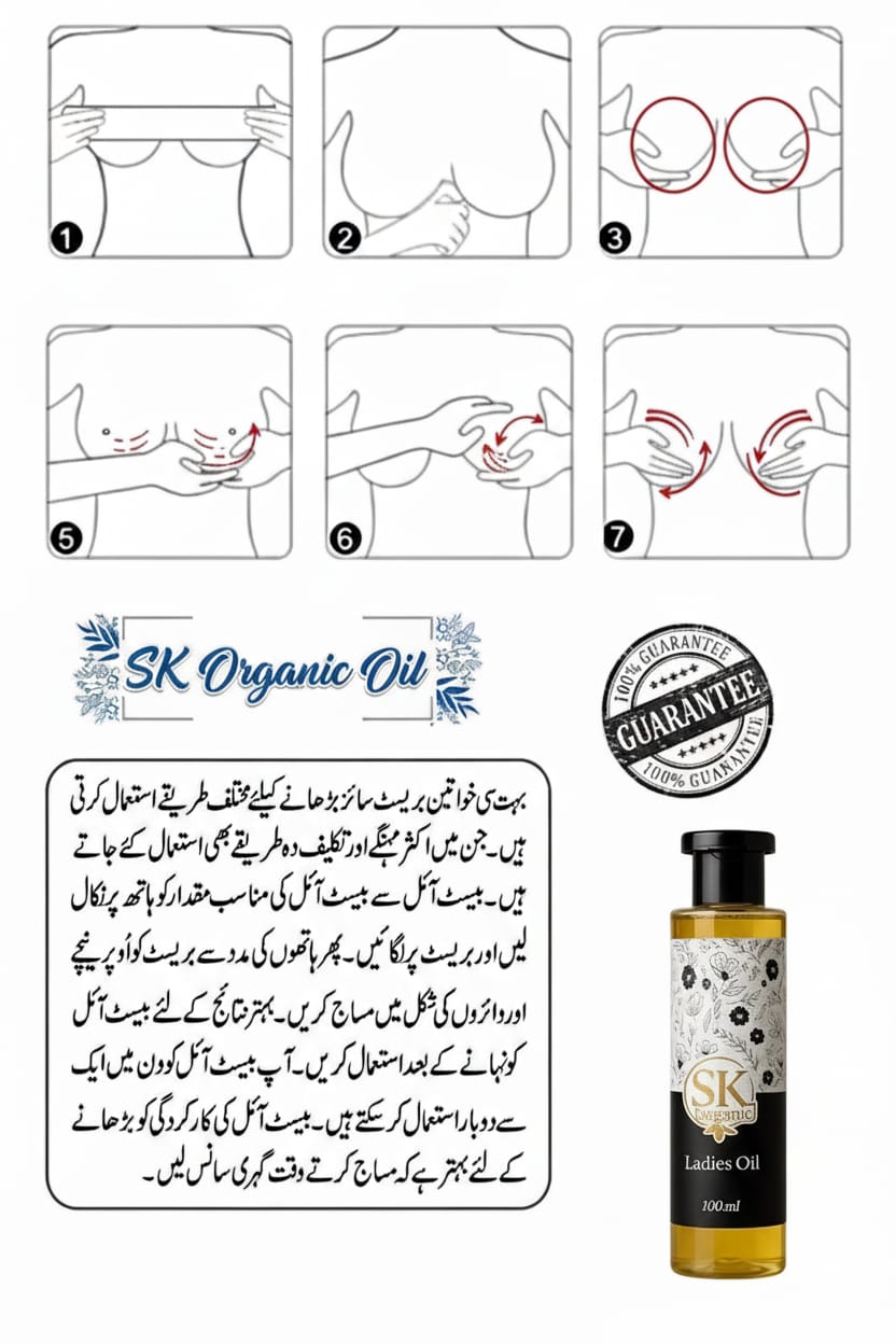Sk SK Oil by Dr. Ayesha Zahra, a skincare oil bottle with a white cap and label, displayed on a neutral background.